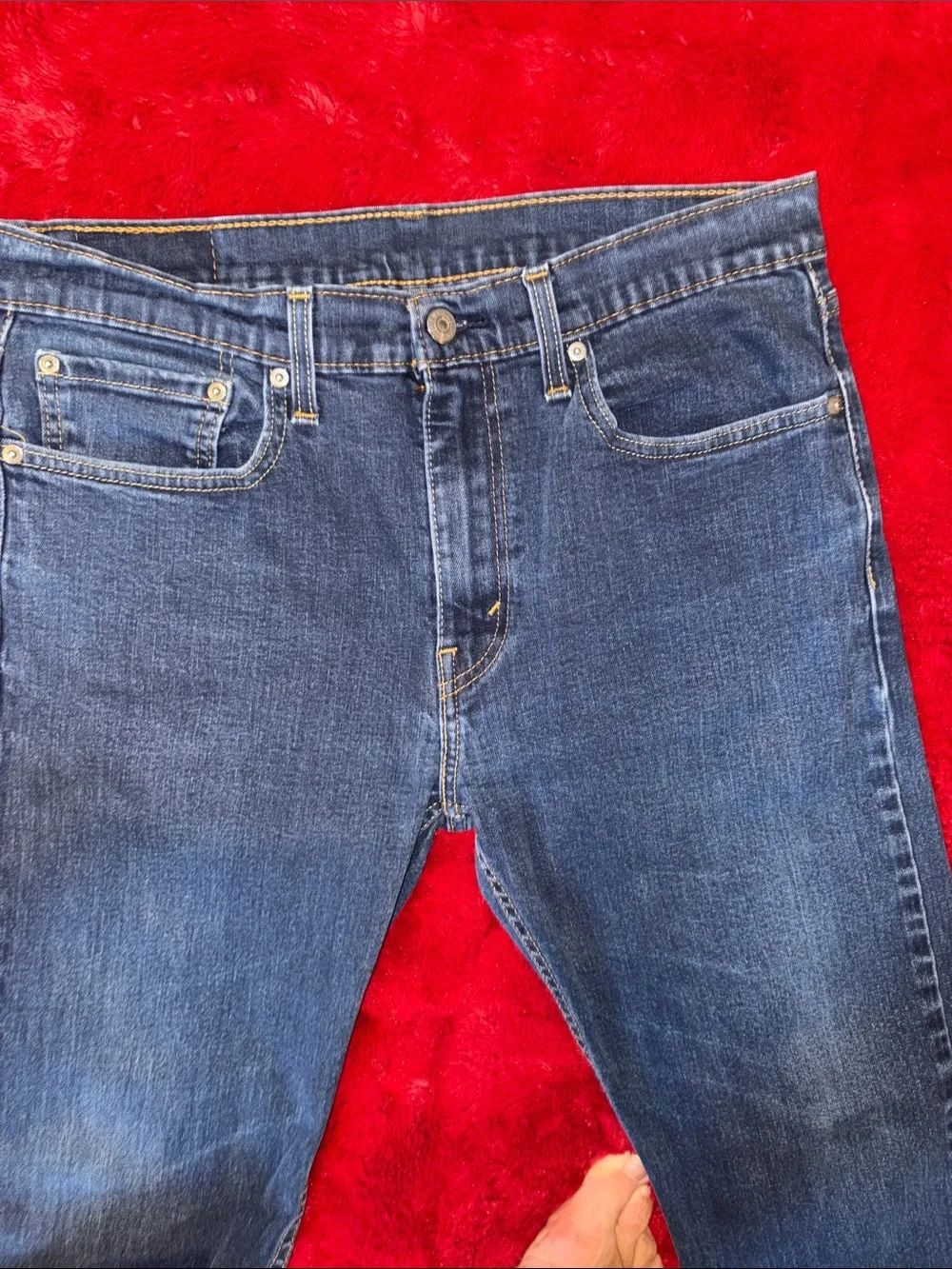 Levi's Men's 502 Blue Jeans. 34X32